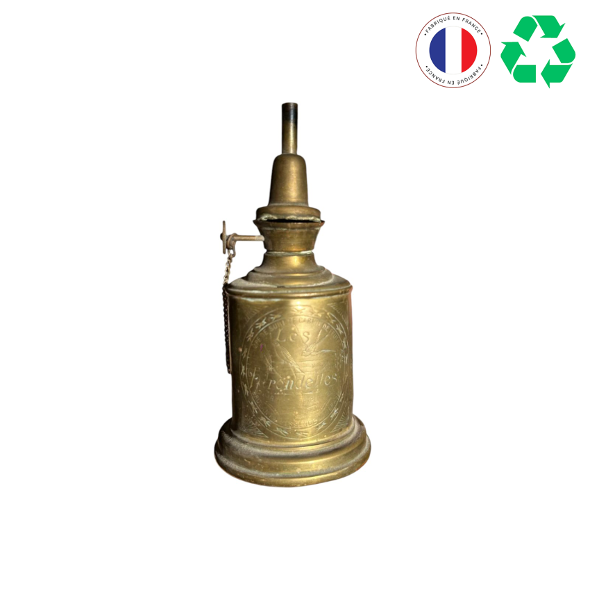 Materials of yesteryear: PIGEON OIL LAMP