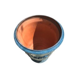 Materials of yesteryear: LAVENDER BLUE ANDUZE VASE N°5 H32