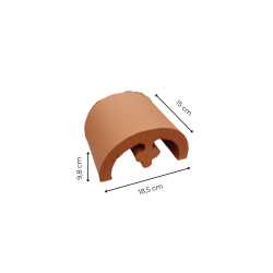 Materials of yesteryear: ARQUET CLOVER IN TERRACOTTA 15X18.5