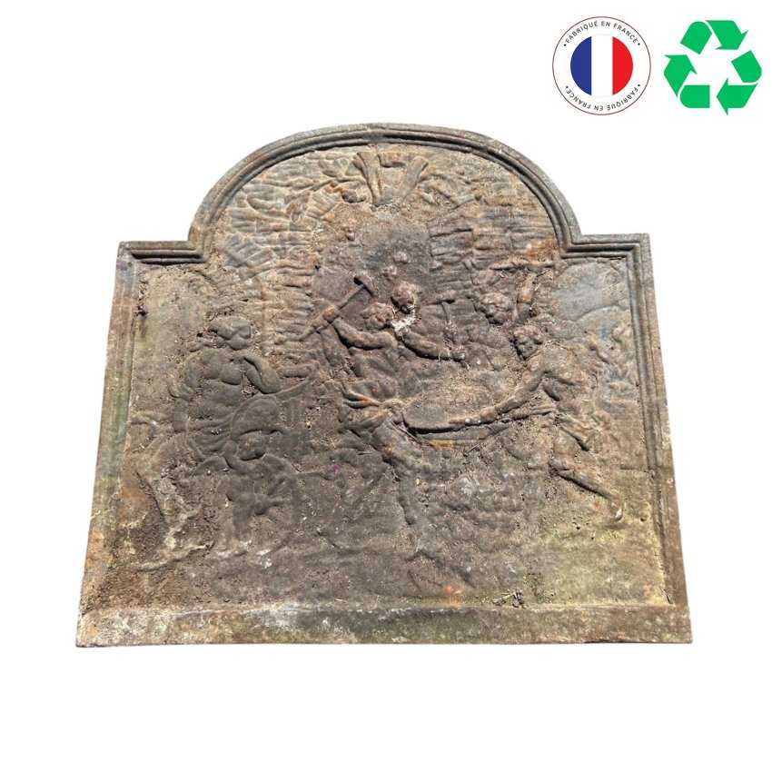 PLAQUE DE CHEMINEE H76