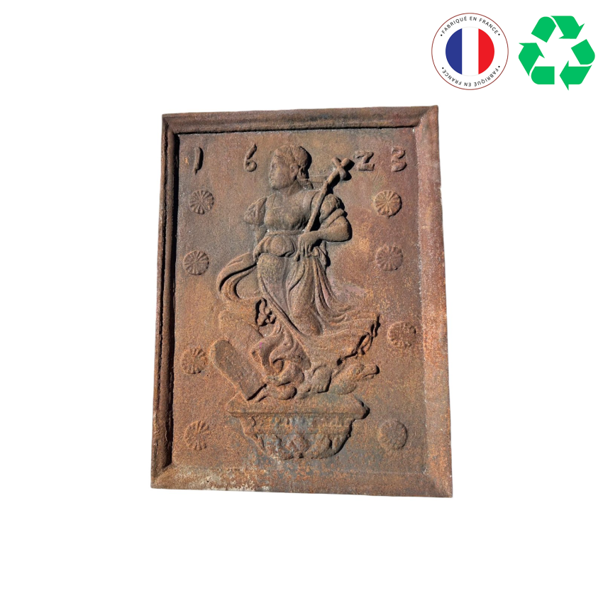 PLAQUE DE CHEMINEE H59