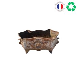 JARDINIERE EN FONTE ANCIENNE H18