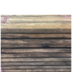 PLANCHER DE WAGON CHÊNE BRUT 270x23x4.5