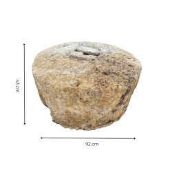 Materials of yesteryear: OLD STONE MILLSTONE H43
