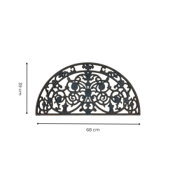 Materials of yesteryear: SEMI-CIRCLE DOORMAT