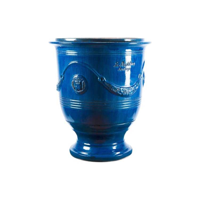 VASE ANDUZE BLEU TRADITION N°1 H80
