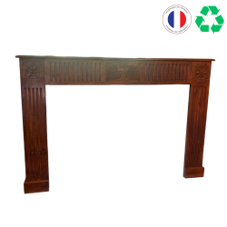 CHEMINEE ANCIENNE EN BOIS H114