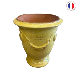 VASE ANDUZE JAUNE TRADITION N°3 H55
