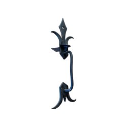 LOQUET POUCIER FLEUR DE LYS H30,5