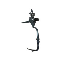 LOQUET POUCIER FLEUR DE LYS H12,5