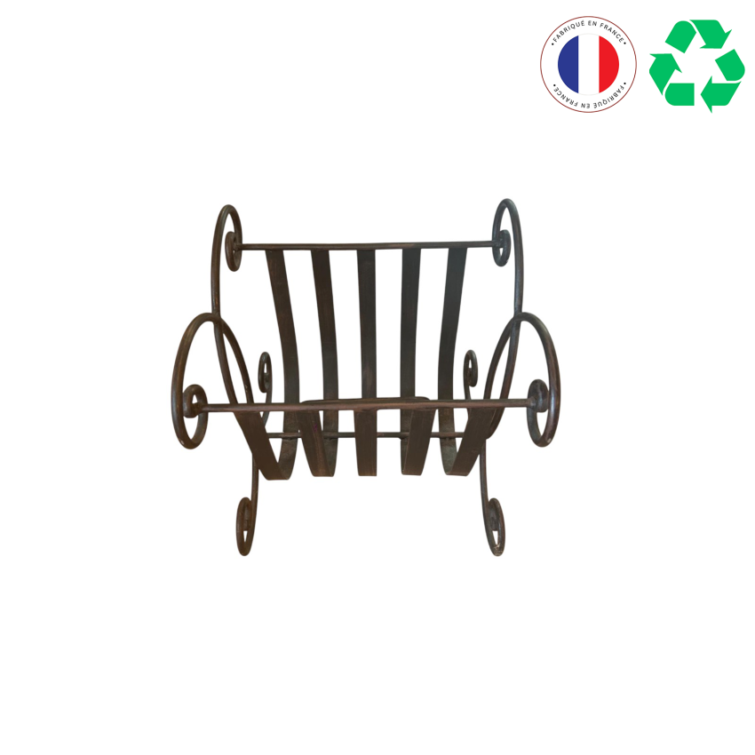 Matériaux d'antan : PORTE REVUES EN FER H45