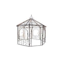 KIOSQUE OCTOGONAL FEUILLES ERABLE H320