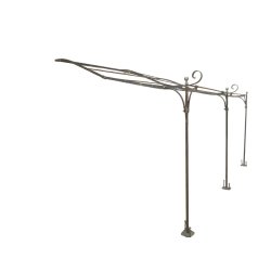 TREILLE PROVENCALE FER (DEMI PERGOLA) H250