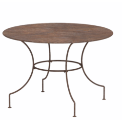 GRANDE TABLE RONDE EN FER 110