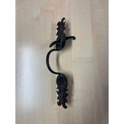 GRANDE POIGNEE LOQUET POUCIER EN FER FORGE