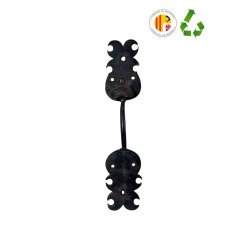 GRANDE POIGNEE LOQUET POUCIER EN FER FORGE
