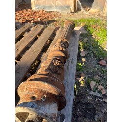 POTEAU ANCIEN EN FONTE H110