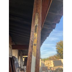 PORTE VITRÉE EN CHÊNE MASSIF AVEC CADRE
