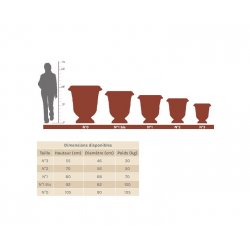 Materials of yesteryear: OLD ANDUZE VASE TRADITION GREEN N°2 H70
