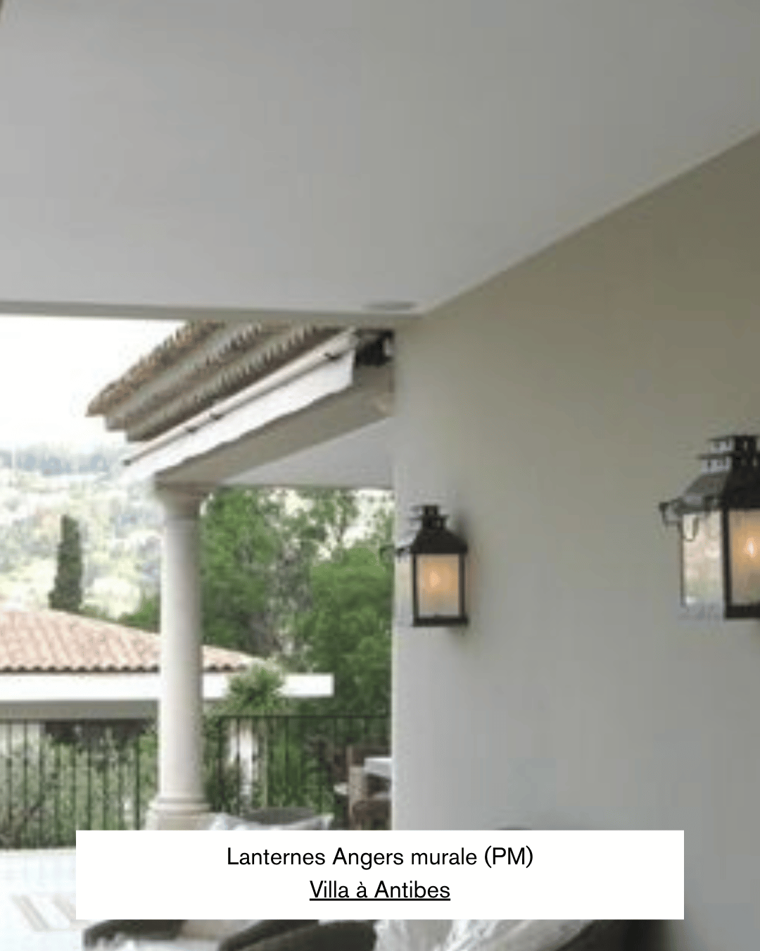 Angers wall lanterns